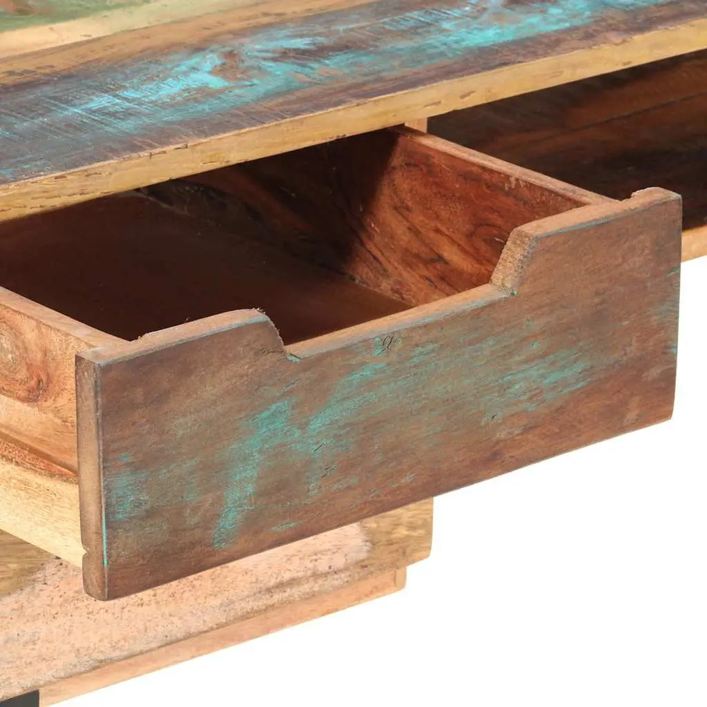 Writing Table in Solid Reclaimed Wood