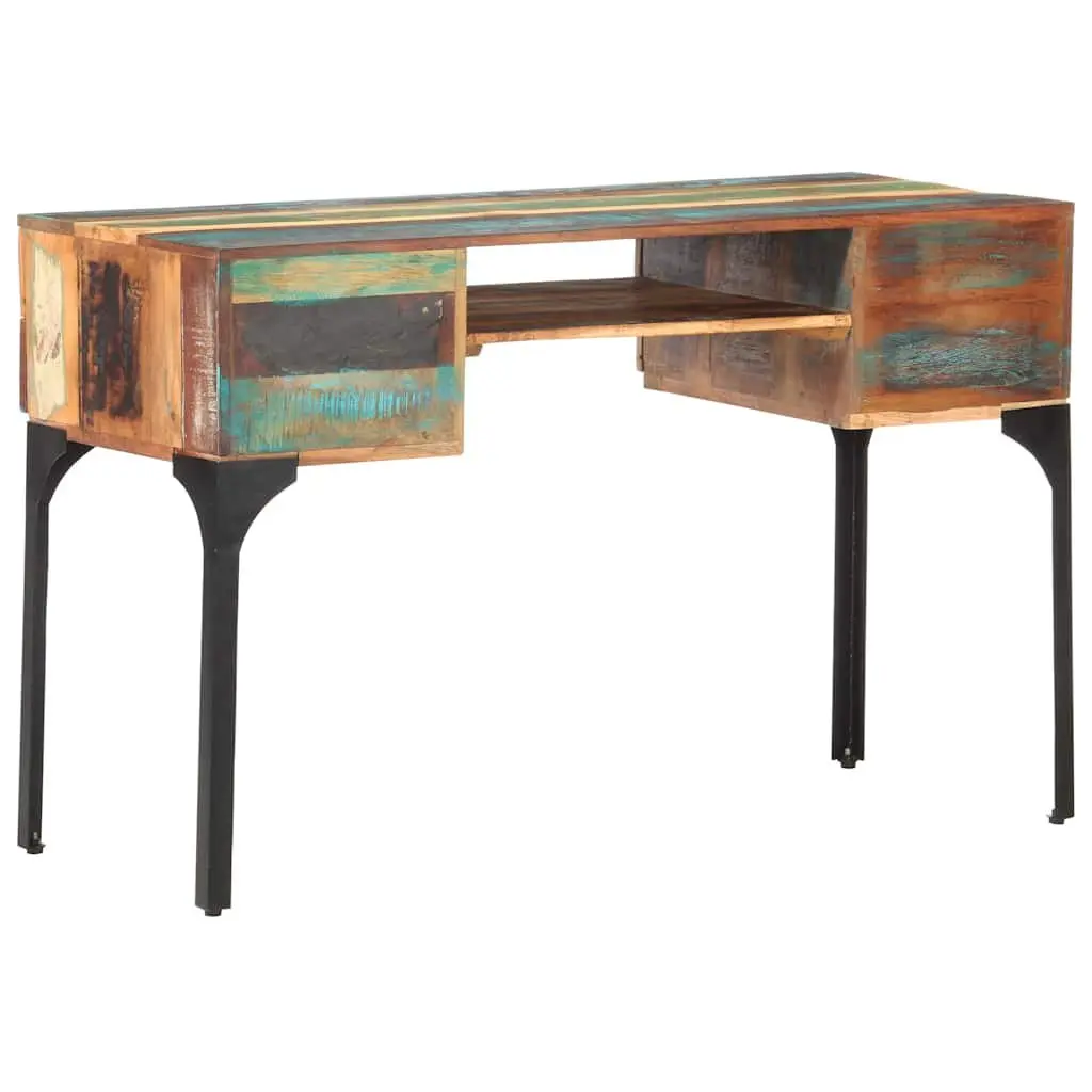 Writing Table in Solid Reclaimed Wood
