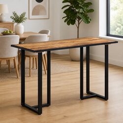 Versatile 120 cm Mango Wood Dining Table for Any Space