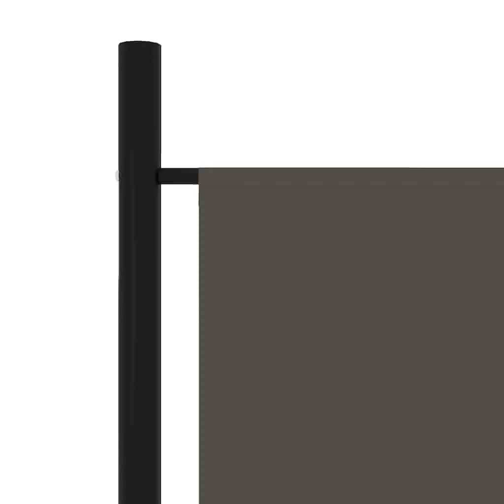 3-Panel Anthracite Room Divider for Home Use