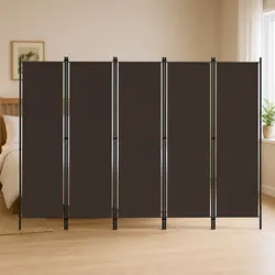Practical 5-Panel Room Divider for Your Living Space