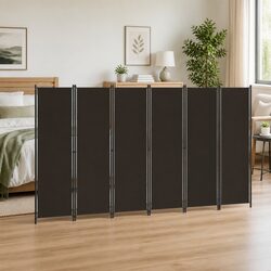 Versatile 6-Panel Room Divider for Home Use