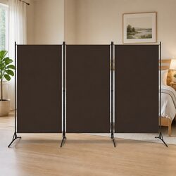 Functional 3-Panel Folding Room Divider for Home Use 260x180 cm