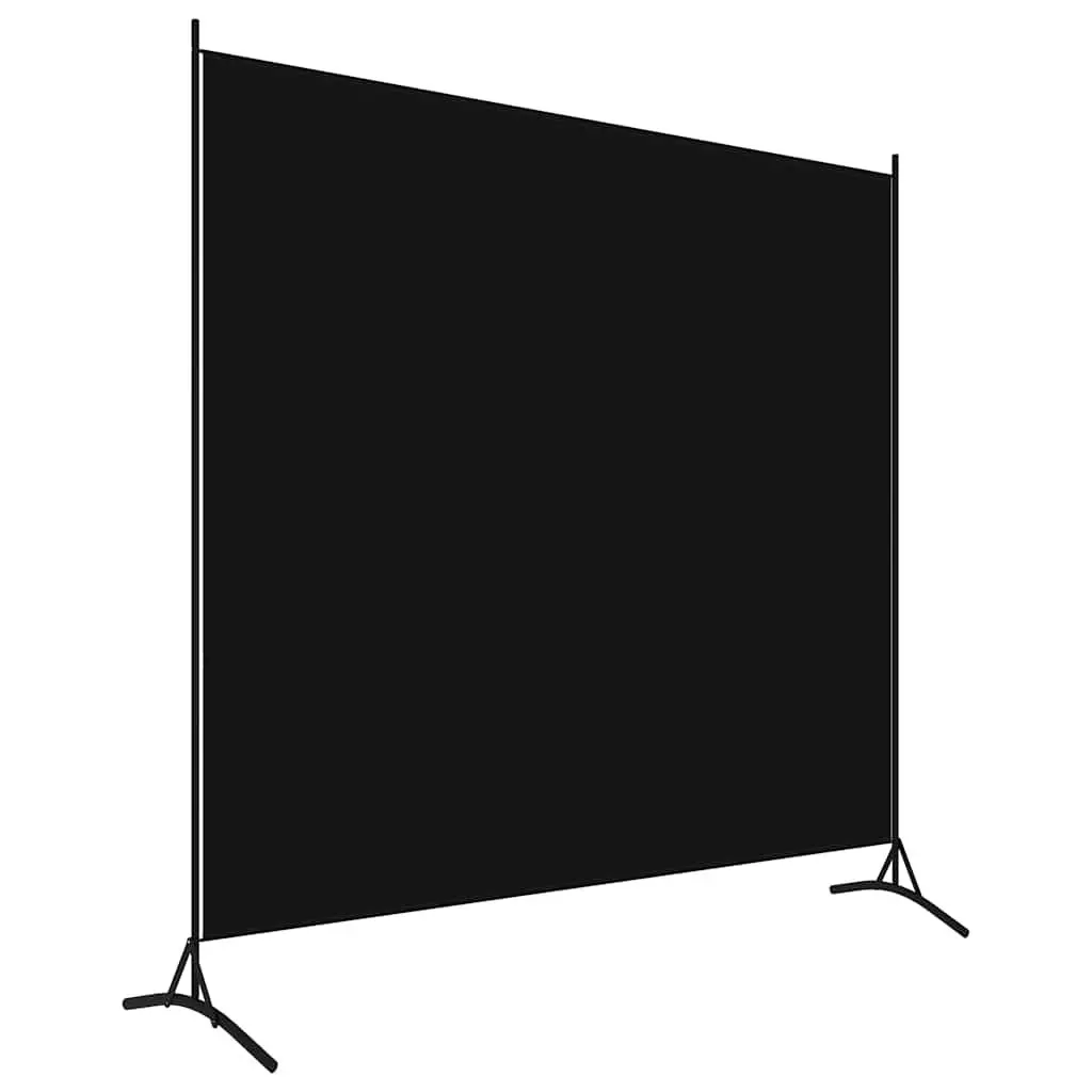Black Folding Screen for Home and Office Use