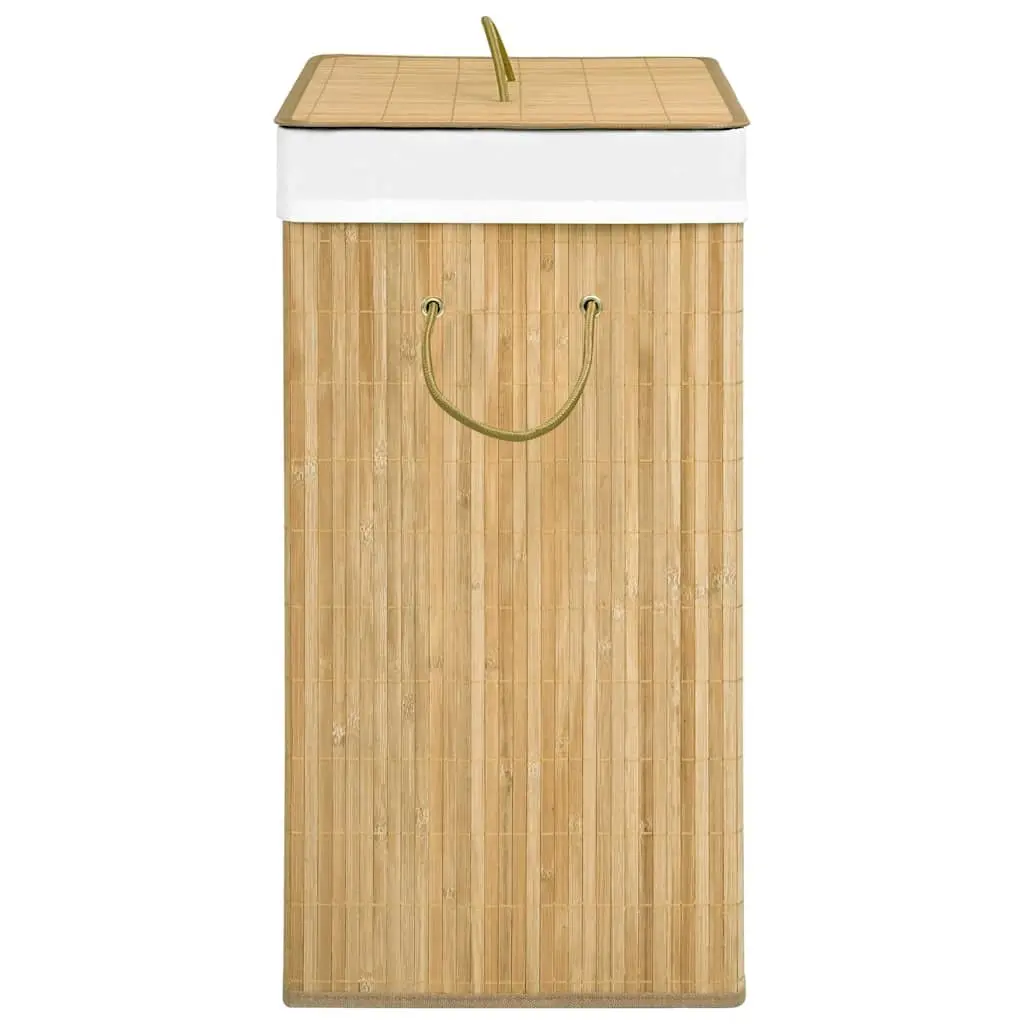 100L Bamboo Laundry Basket for Home Use