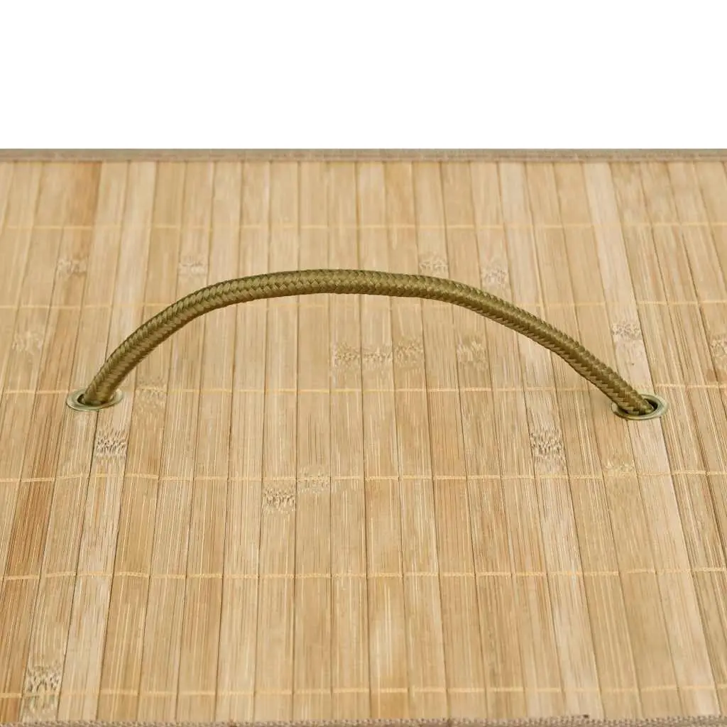 100L Bamboo Laundry Basket for Home Use
