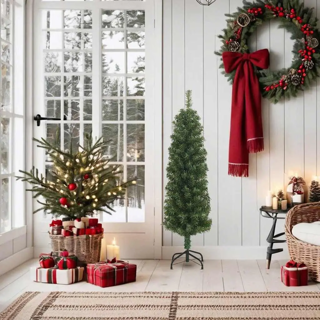 150cm Slim Christmas Tree for Indoor & Outdoor Use