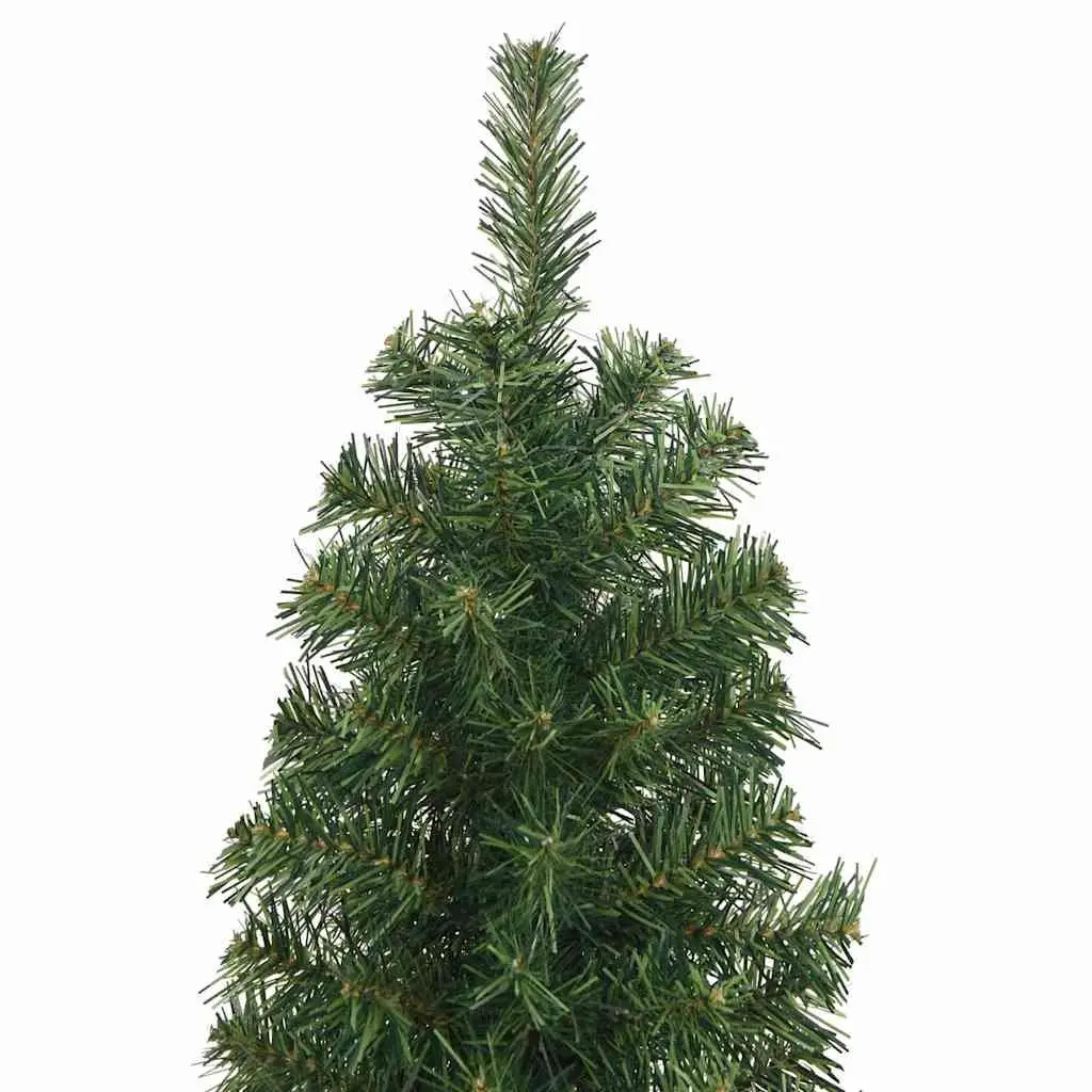 Slim Artificial Christmas Tree Green 180cm Seasonal Holiday Home Decor