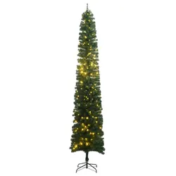 Functional Slim Christmas Tree 300 cm with 8 Lighting Effects