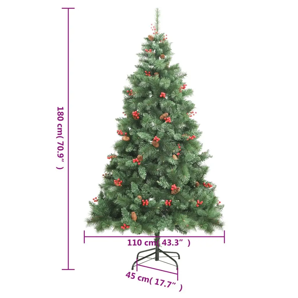 180cm Artificial Christmas Tree for Holiday Cheer