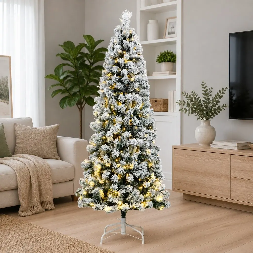 210cm Christmas Tree with Integrated LEDs