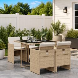 Practical 5-Piece Dining Set for Your Outdoor Gatherings