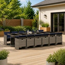 Practical 13 Piece Outdoor Dining Set for Your Home
