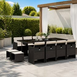 Practical 13 Piece Garden Dining Set for Your Home