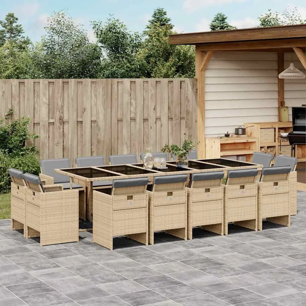 15 Piece Garden Set for Outdoor Relaxation
