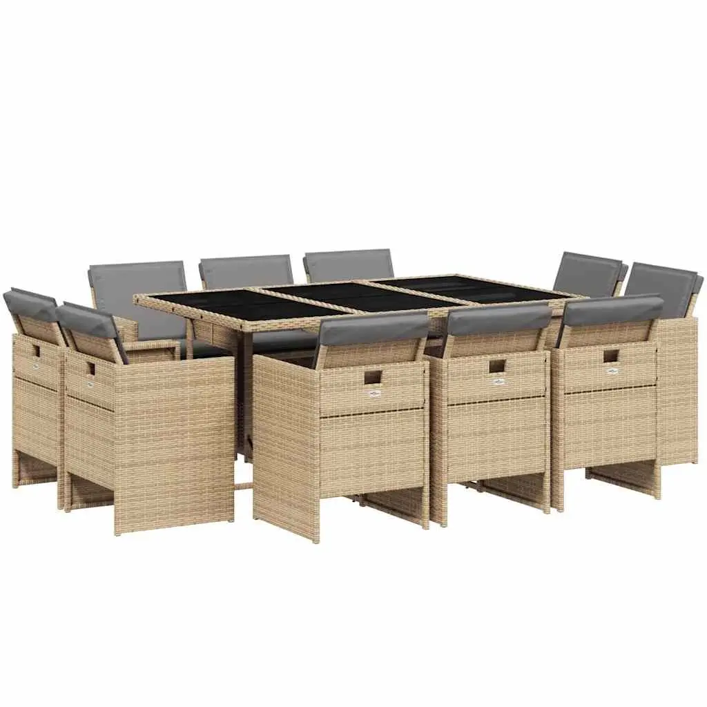 11-Piece Outdoor Dining Set for Gatherings