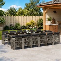 Practical 13-Piece Garden Set for Outdoor Entertaining