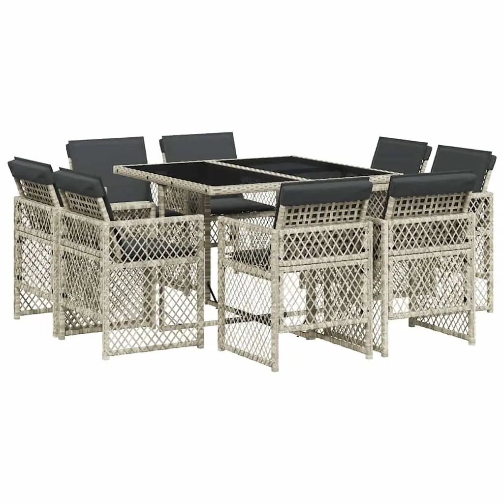 9-Piece Outdoor Dining Set for Entertaining