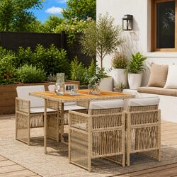 Perfect for Entertaining: 5 Piece Outdoor Dining Set