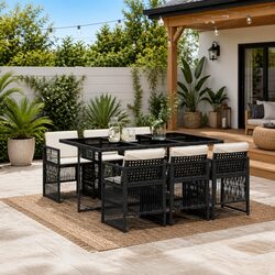 Versatile 7 Piece Outdoor Dining Set for Your Patio