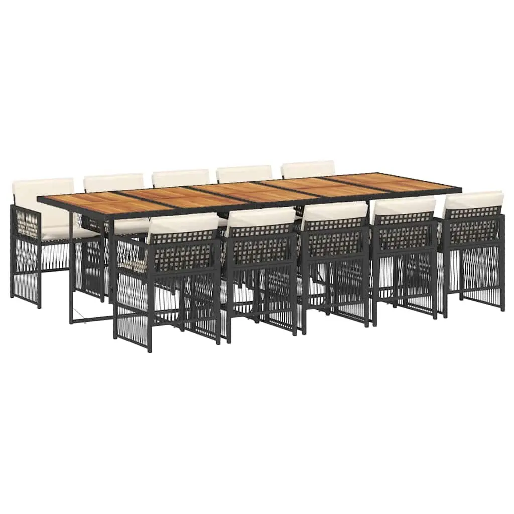 11 Piece Set for Outdoor Dining Scenarios