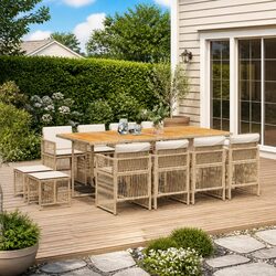 13-Piece Patio Dining Set for Real-Life Use