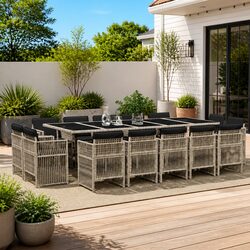 Perfect for Outdoor Gatherings - 15 Piece Dining Set