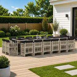 Space-Saving Garden Dining Set for Outdoor Comfort