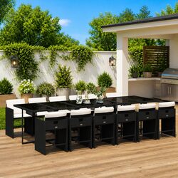 Versatile 13-Piece Dining Set for Outdoor Gatherings