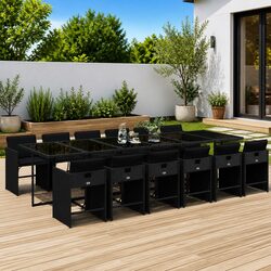 Practical 13 Piece Outdoor Dining Set for Your Home