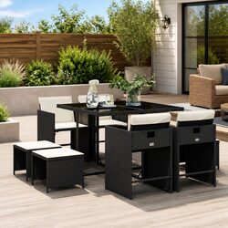 Versatile 9 Piece Outdoor Dining Set for Your Home