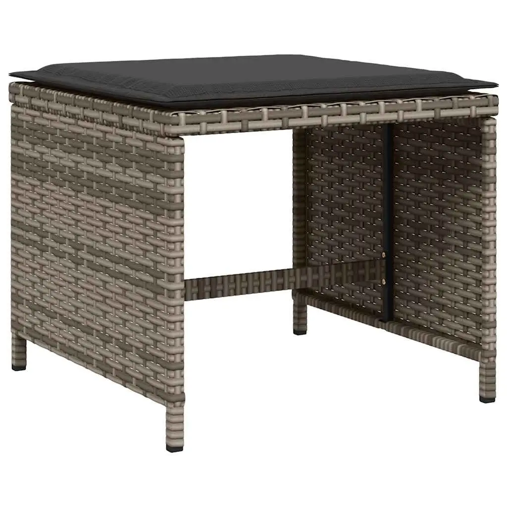 11 Piece Garden Dining Set for Outdoor Use