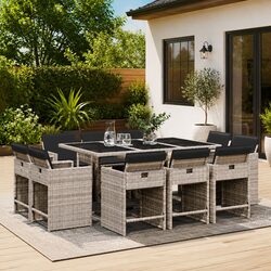 Versatile 11 Piece Garden Dining Set for Any Outdoor Space