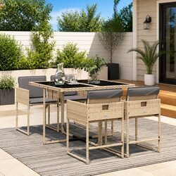 Practical Garden Dining Set for Everyday Use