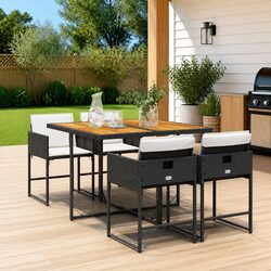 Practical 5 Piece Dining Set for Your Outdoor Living Area