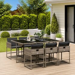 Practical 7 Piece Dining Set for Your Garden or Patio