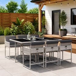 Practical 7 Piece Outdoor Dining Set for Your Home
