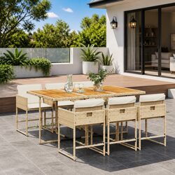 Practical 7-Piece Dining Set for Your Outdoor Gatherings