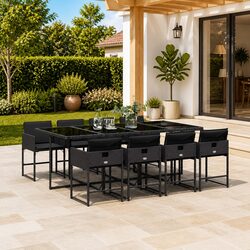 Versatile 9 Piece Outdoor Dining Set for Any Occasion