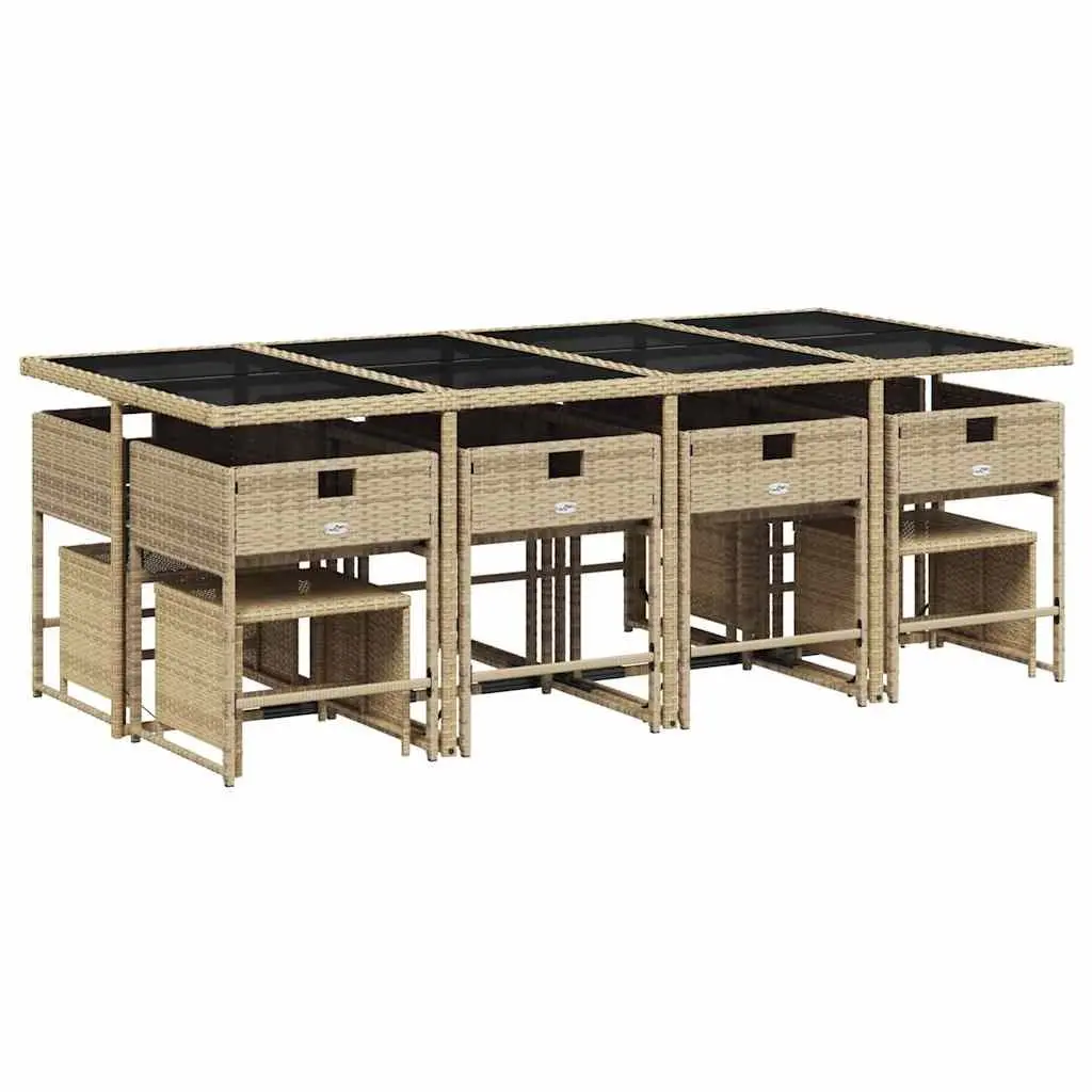 13 Piece Dining Set for Outdoor Relaxation