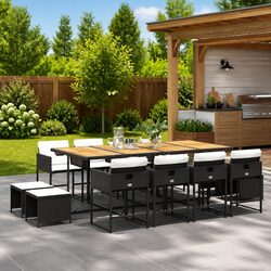 13 Piece Garden Dining Set for Easy Entertaining