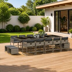 Perfect 15-Piece Dining Set for Your Garden or Patio