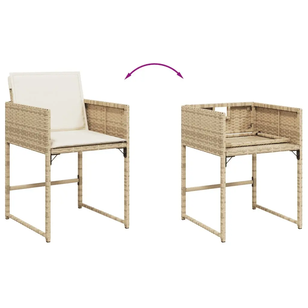 11 Piece Garden Dining Set for Outdoor Use