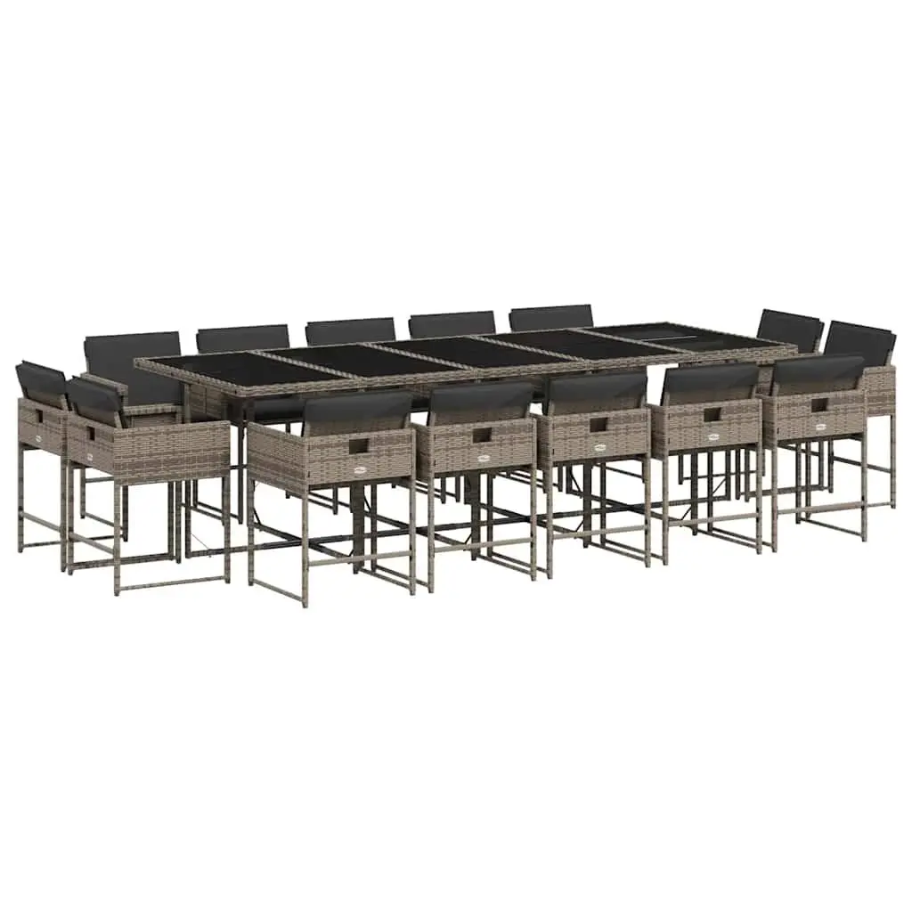 15 Piece Garden Set for Outdoor Dining