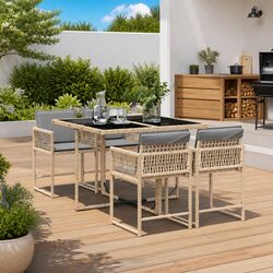 Practical Garden Dining Set for Outdoor Living