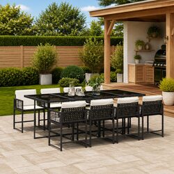 Practical 9 Piece Outdoor Dining Set for Any Home