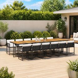 13-Piece Garden Dining Set for Family Gatherings