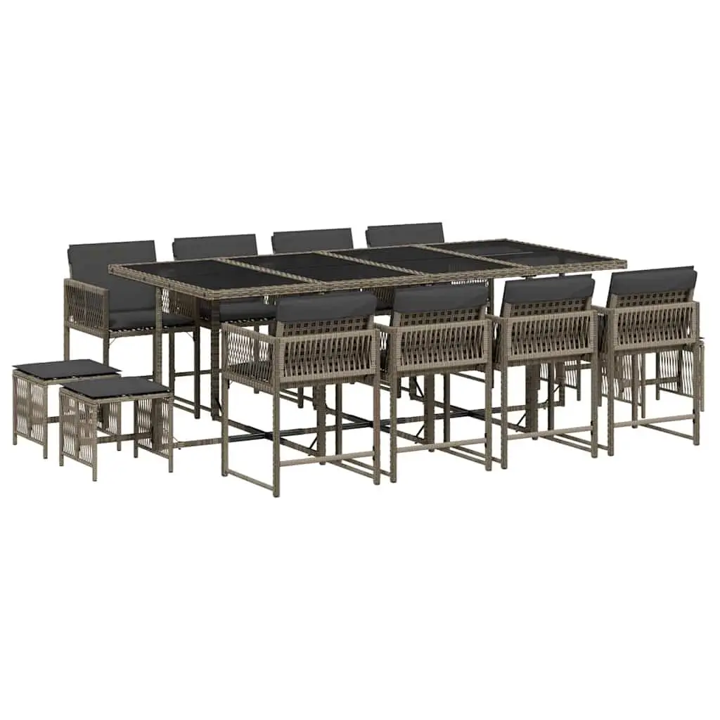 Grey Garden Dining Set for Outdoor Entertaining