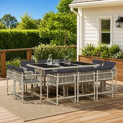 Practical Garden Dining Set Ideal for Small Spaces