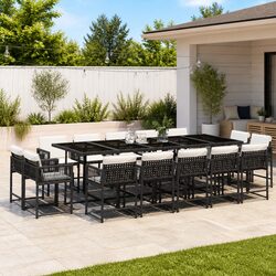 Versatile 15 Piece Garden Dining Set for Your Home